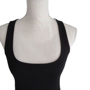 Criss Cross Form Fitting Knit Dress Banana Republic